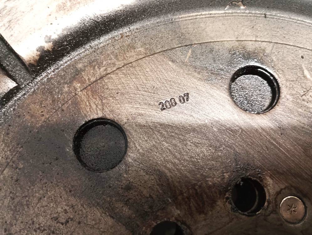 134500R010 Toyota Auris 2007 Flywheel (for Clutch) - Thumbnail 4