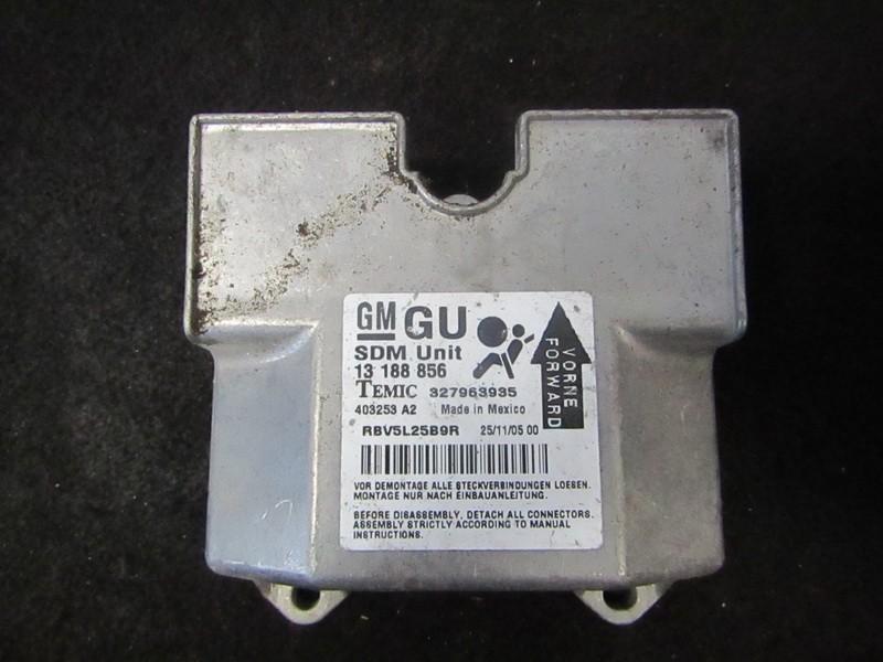 13188856 Opel Zafira 2005 Airbag crash sensors module