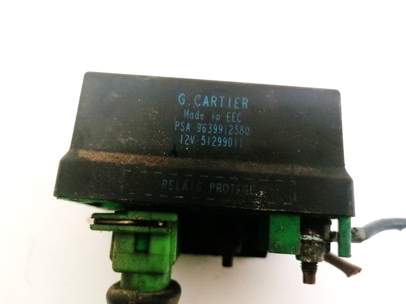 9639912580 51299011 Glow plug relay Peugeot 206 2001 2.0L EIS01511273