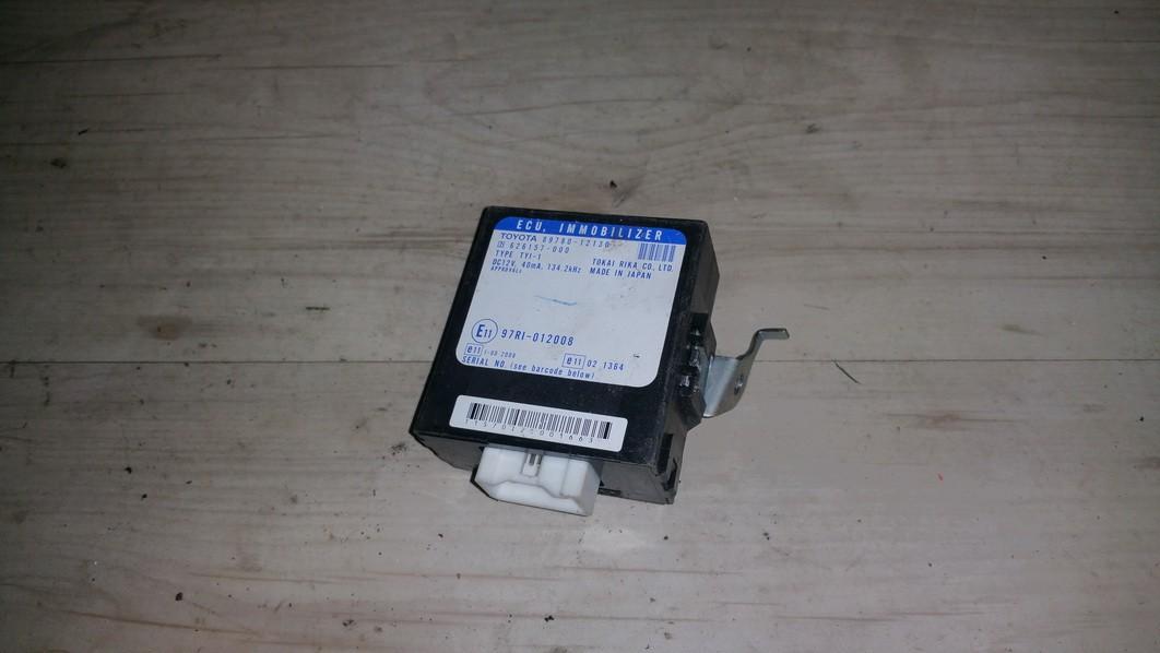 8978012130 Toyota Corolla 2003 Ajonestolaitteen ohjausyksikkö