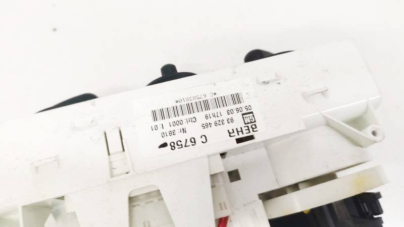 933229465 Opel Meriva 2003 Блок управления климатической установкой - Thumbnail 3