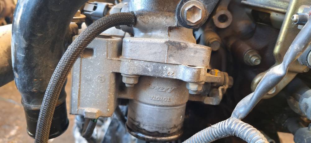 Toyota Corolla Verso 2003 Stellantrieb Wirbelsteuerung Ventil (Drosselklappe)