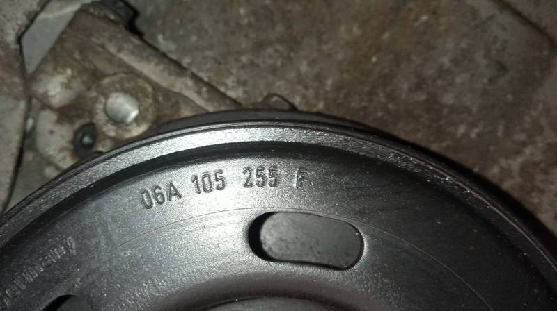 06A105255F Audi A3 1998 Crankshaft Belt Pulley - Thumbnail 3