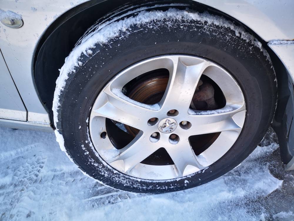 5X108 Peugeot 407 2006 Räder-Kit R17 - Thumbnail 4