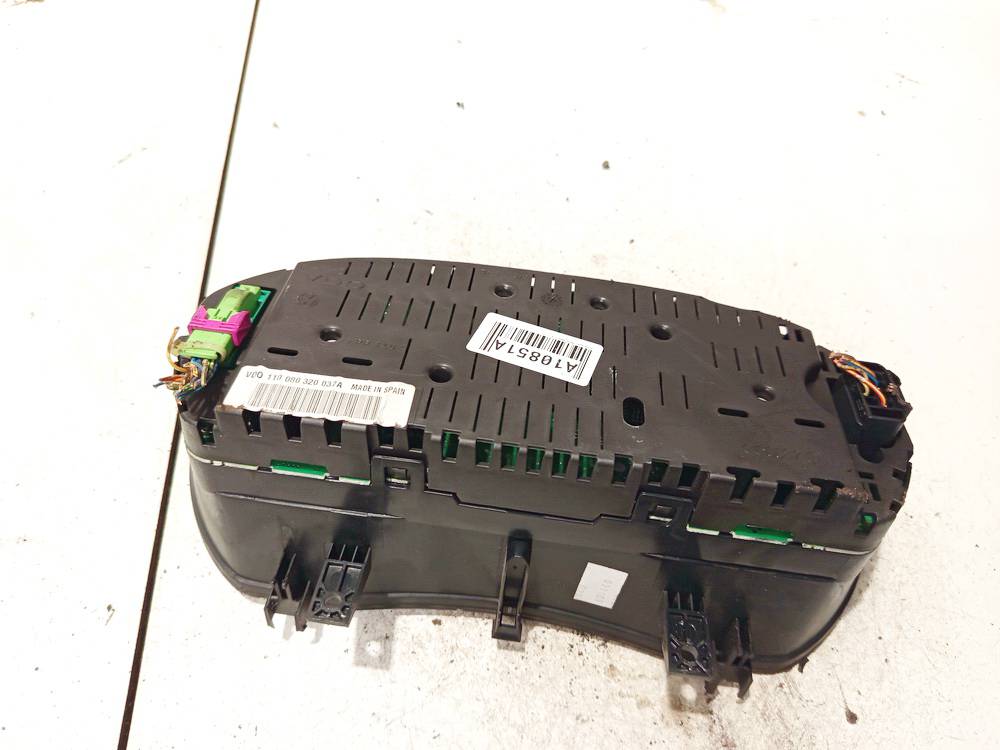 110080320037A Volkswagen Polo 2008 Speedometers - Cockpit - Speedo Clocks Instrument - Thumbnail 2