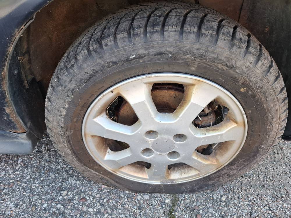 4×100 Opel Astra 2001 Komplet Kół Zimowych R15 - Thumbnail 4