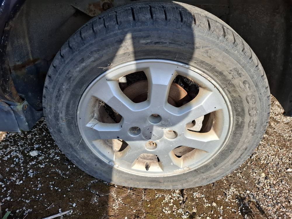 4×100 Opel Astra 2001 Komplet Kół Zimowych R15 - Thumbnail 3