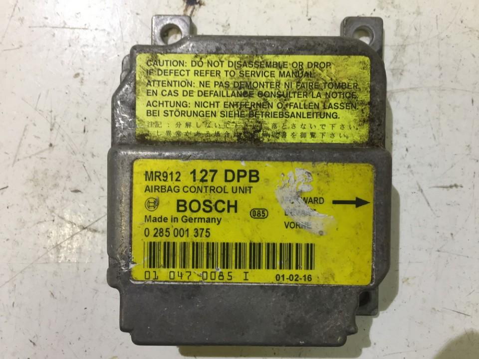 MR912127DPB Mitsubishi Space Star 2001 SRS AIRBAG KOMPIUTERIS - ORO PAGALVIU VALDYMO BLOKAS