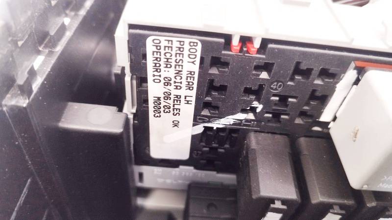 M0003 Opel Meriva 2003 Sicherungskasten Steuergerät - Thumbnail 3