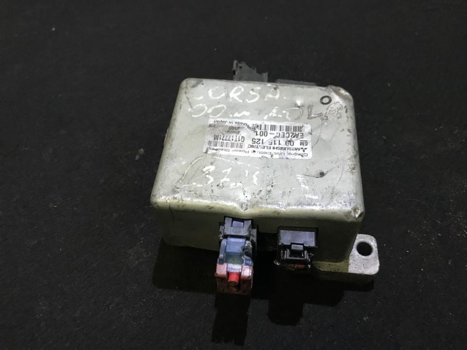 09115125 ea2cec001, q1t17771m Power Steering ECU (steering control module) Opel Corsa 2004