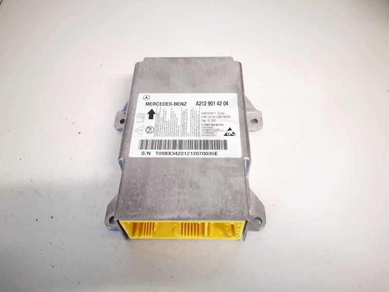 A2129014204 Mercedes-Benz E-CLASS 2013 CENTRALITA AIRBAG