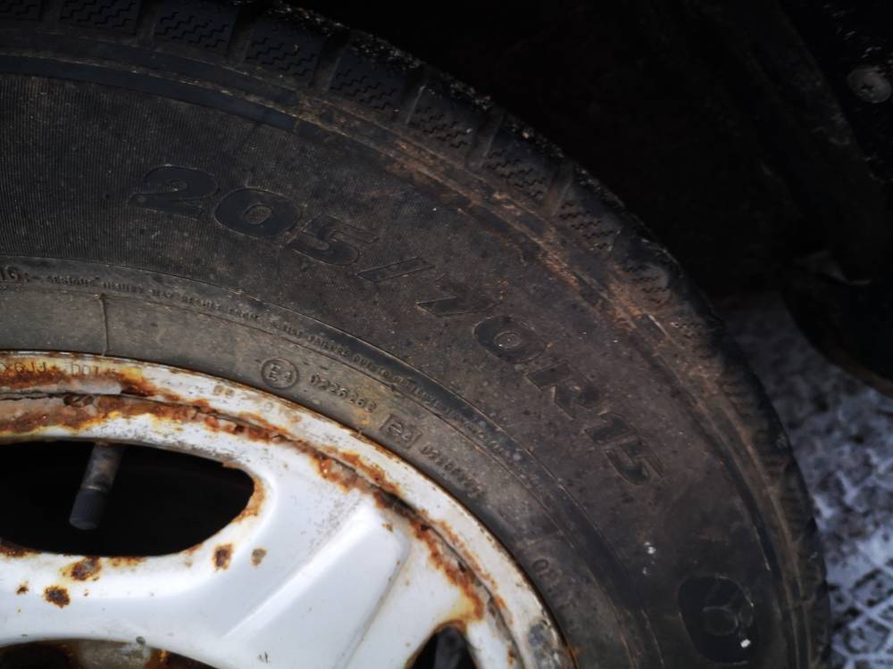 5X114.3 Toyota RAV-4 2002 Tin ring set R15 - Thumbnail 4