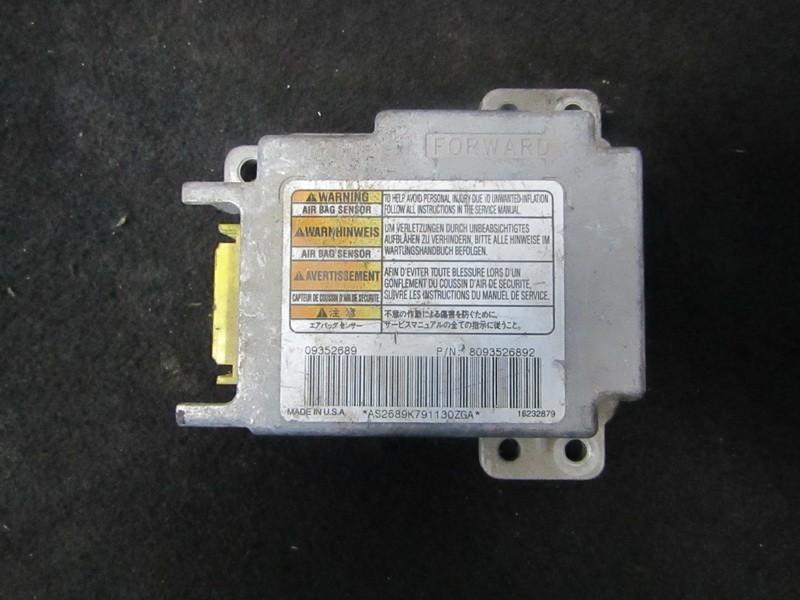 09352689 Opel Frontera 1999 Airbag crash sensors module