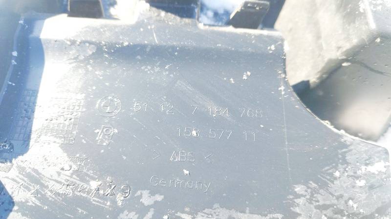 51127184768 BMW 5-Series 2012 Stoßstangenhalter Hinten - Thumbnail 2