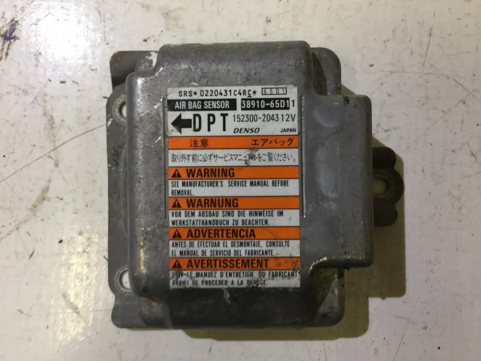 3891065D1 Suzuki Grand Vitara 2001 SRS AIRBAG KOMPIUTERIS - ORO PAGALVIU VALDYMO BLOKAS
