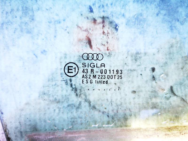 AS2 Audi A4 1997 Door-Drop Glass - FRONT RIGHT - Thumbnail 2