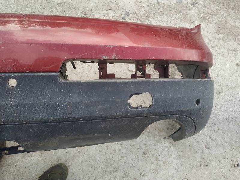 RAUDONAS Audi Q7 2006 Stoßstange Hinten - Thumbnail 3