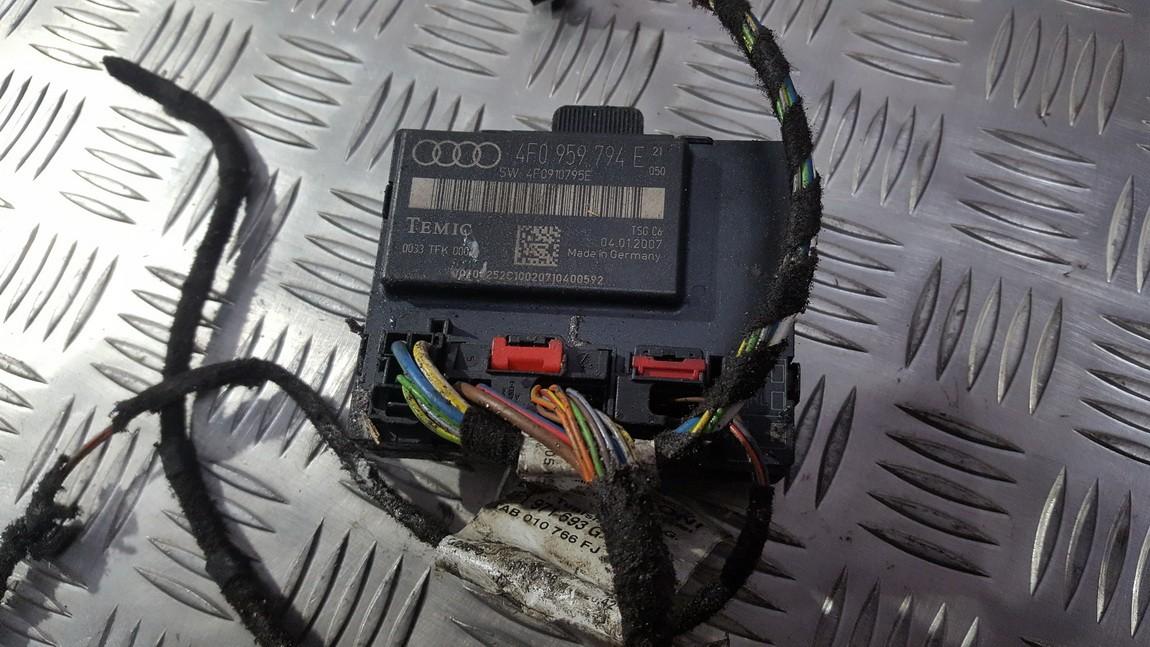 4F0959794E Audi A6 2006 Porte Unité de contrôle