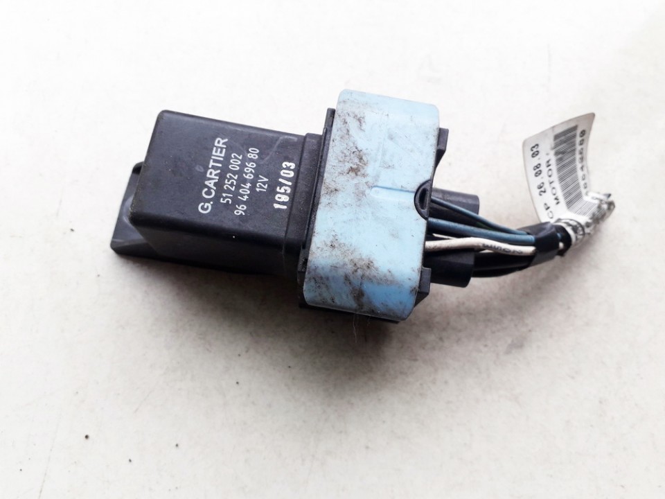 9640469680 51252002 Glow plug relay Citroen C4 2005 1.6L EIS00790136