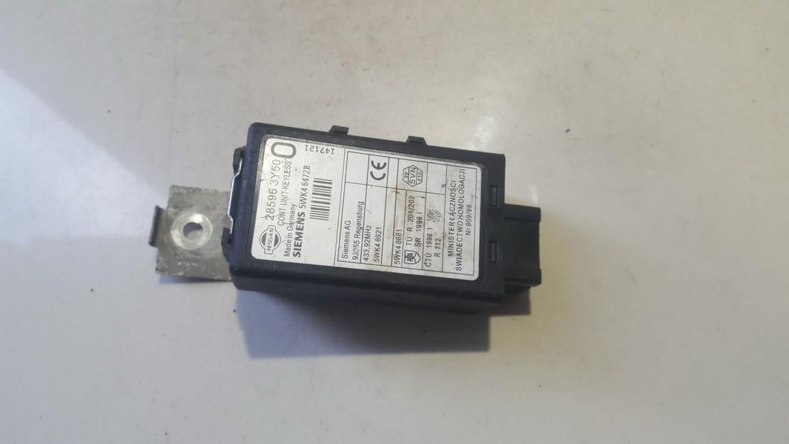 285963Y500 Nissan X-Trail 2003 Imobilaizerio kompiuteris