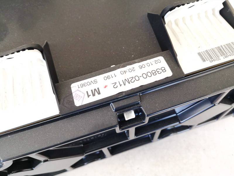 8380002M12 Toyota Auris 2007 Speedometers - Cockpit - Speedo Clocks Instrument - Thumbnail 2