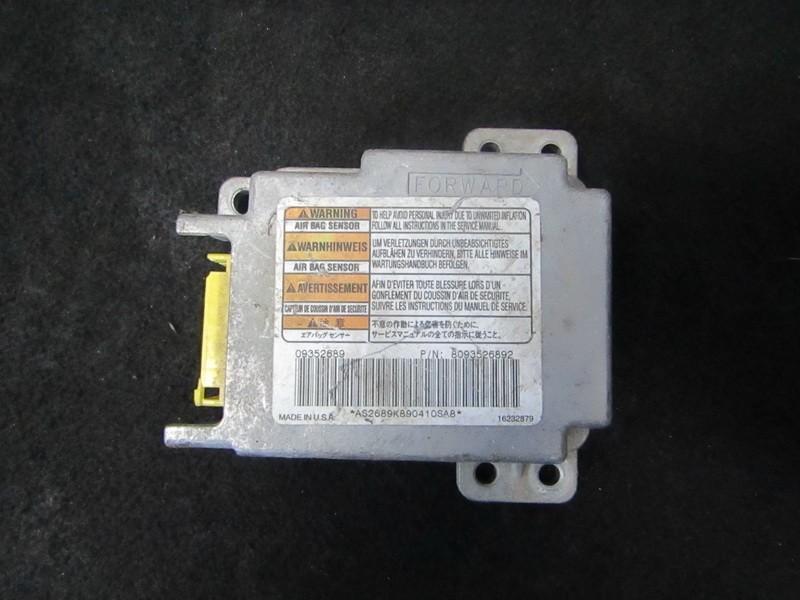 09352689 Opel Frontera 2000 Airbag crash sensors module