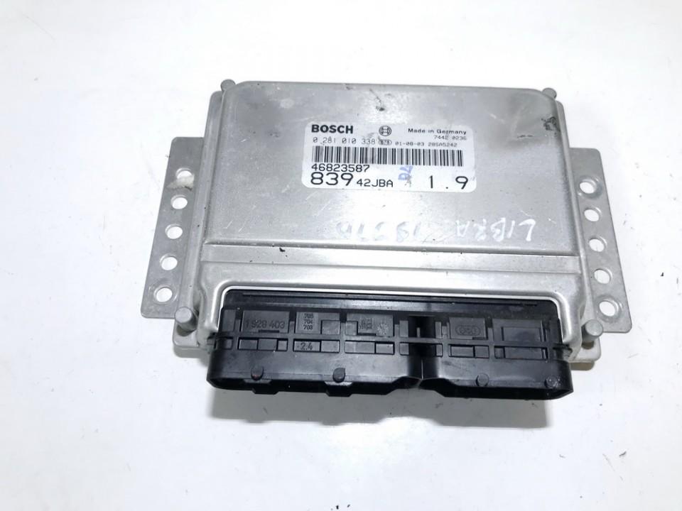 0281010338 Lancia Lybra 2002 ECU Engine Computer (Engine Control Unit)