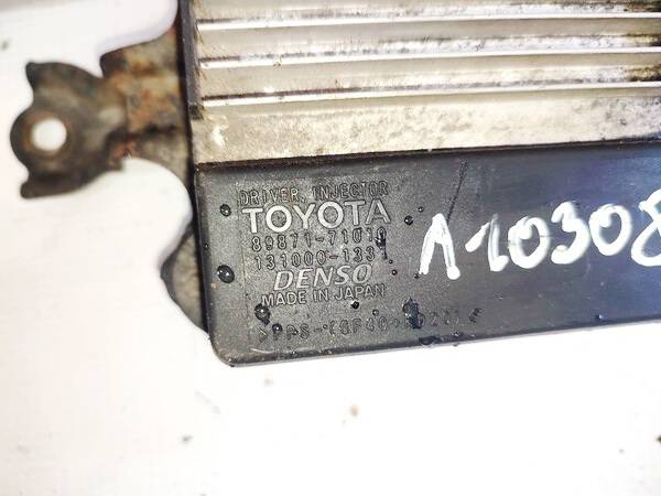 8987171010 Toyota Corolla Verso 2007 Degvielas iesmidzinātāju vadības bloks (dators) - Thumbnail 4