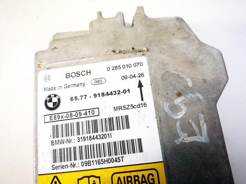 6577918443201 BMW 3-Series 2006 Steuergerät ECU Modul Airbag steuergerät - Thumbnail 2