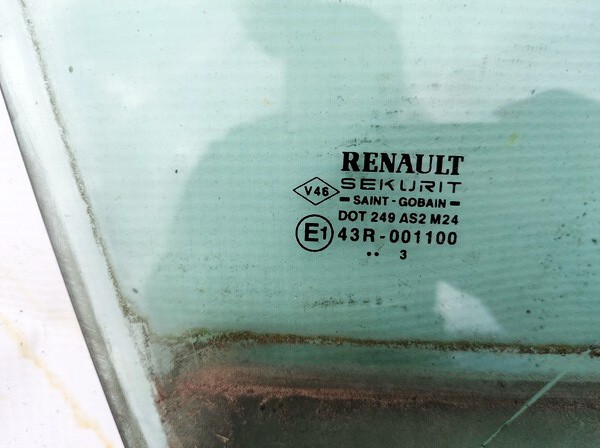 Renault Megane 2003 Durvju stikls - PRIEKŠA PA LABI - Thumbnail 3