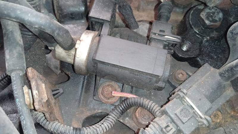 72190339 Opel Meriva 2004 Electrical selenoid (Electromagnetic solenoid) - Thumbnail 2