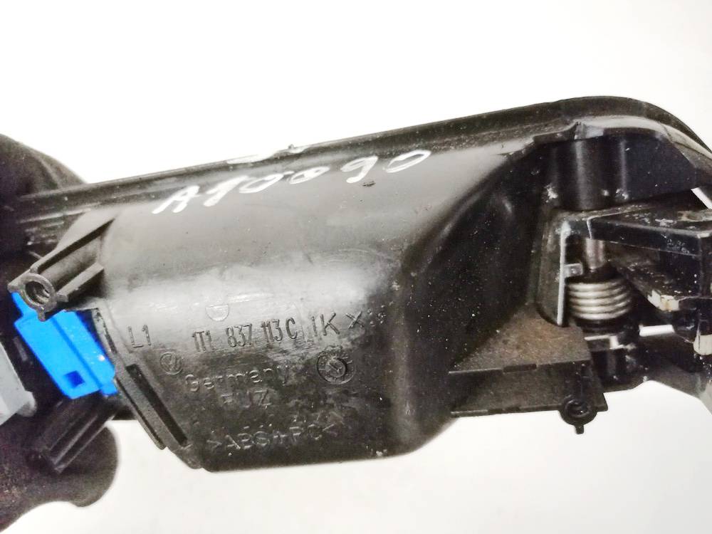 1T1837113C Volkswagen Touran 2004 Door Handle Interior - FRONT LEFT - Thumbnail 3