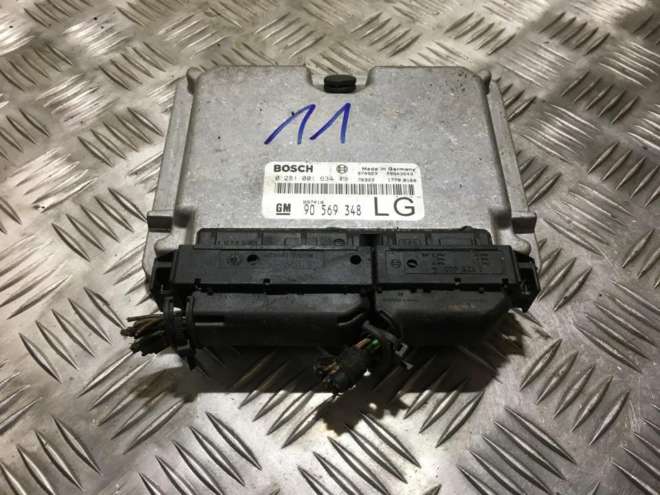 0281001634 Opel Vectra 1997 Motormanagement, Steuergerät, ECU