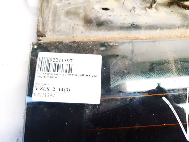 DOT27M25100AS2 Volkswagen Touareg 2005 Window - REAR - Thumbnail 2