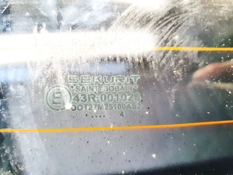 DOT27M25100AS2 Volkswagen Touareg 2005 Window - REAR - Thumbnail 3