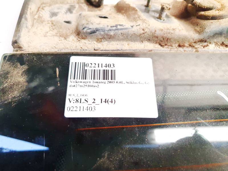 DOT27M25100AS2 Volkswagen Touareg 2005 Window - REAR - Thumbnail 2