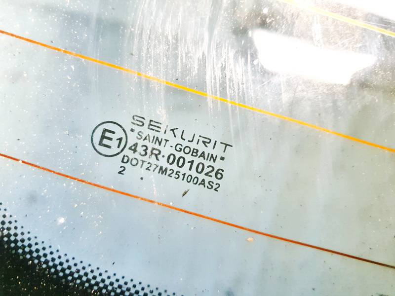 DOT27M25100AS2 Volkswagen Touareg 2005 Window - REAR - Thumbnail 3