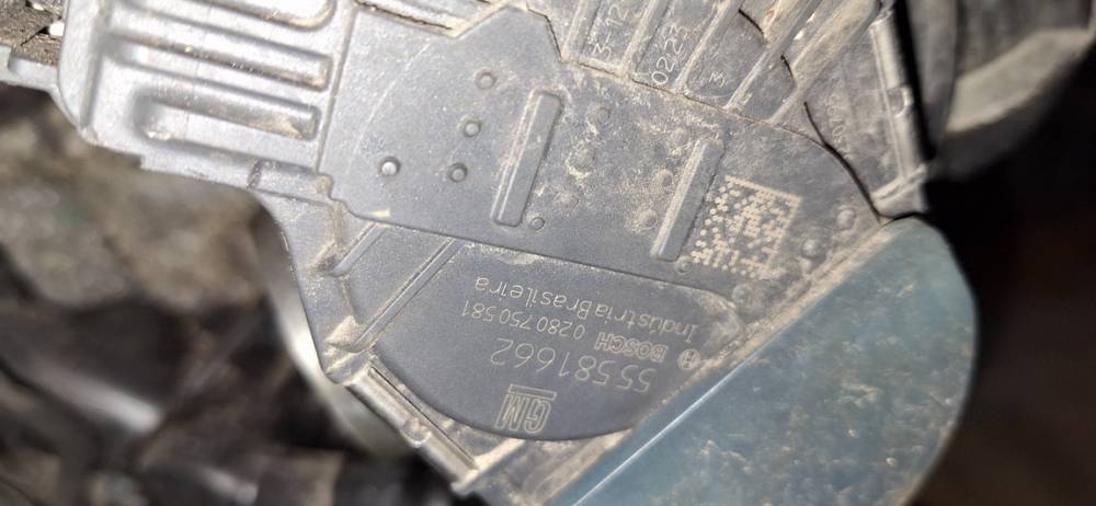 0280750581 Chevrolet Cruze 2014 Zawór przepustnicy - Thumbnail 3