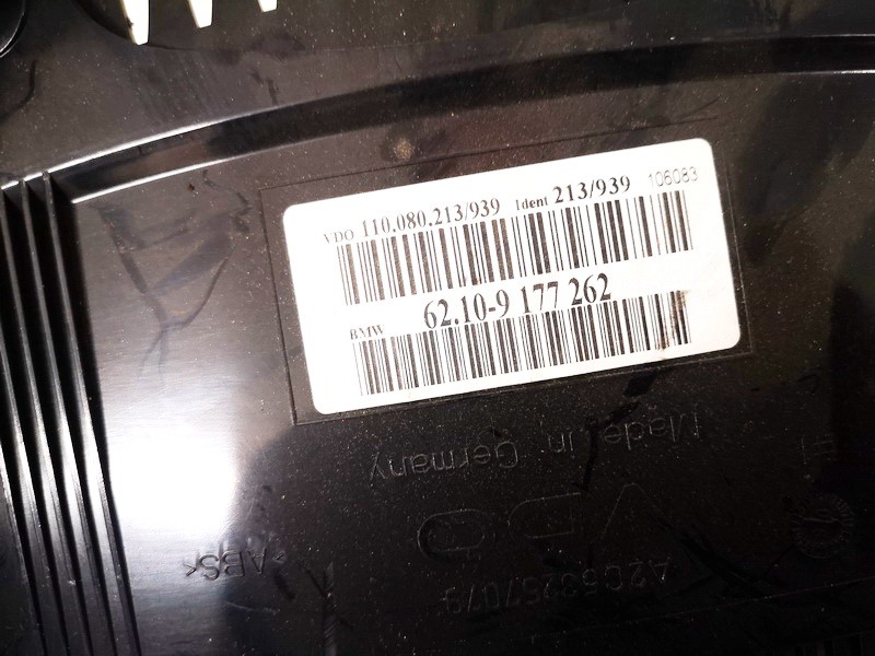 62109177262 BMW 5-Series 2005 Speedometers - Cockpit - Speedo Clocks Instrument - Thumbnail 3