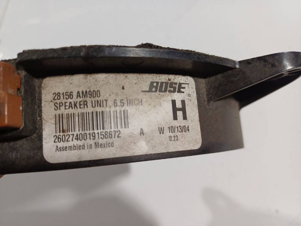 28156AM900 Nissan Murano 2005 Speaker (audio) - Thumbnail 2