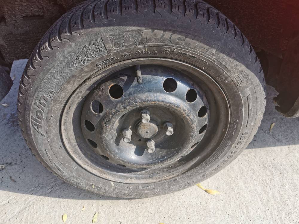 4X100 Chevrolet Kalos 2006 Komplet stalowych felg R14 - Thumbnail 2