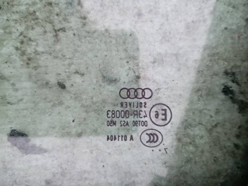 AS2 Audi A6 2007 Durvju stikls - PRIEKŠA PA LABI - Thumbnail 3
