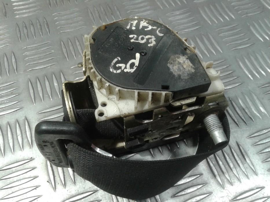 33010989 Mercedes-Benz C-CLASS 2004 Pas bezpieczeństwa - TYLNE PRAWE