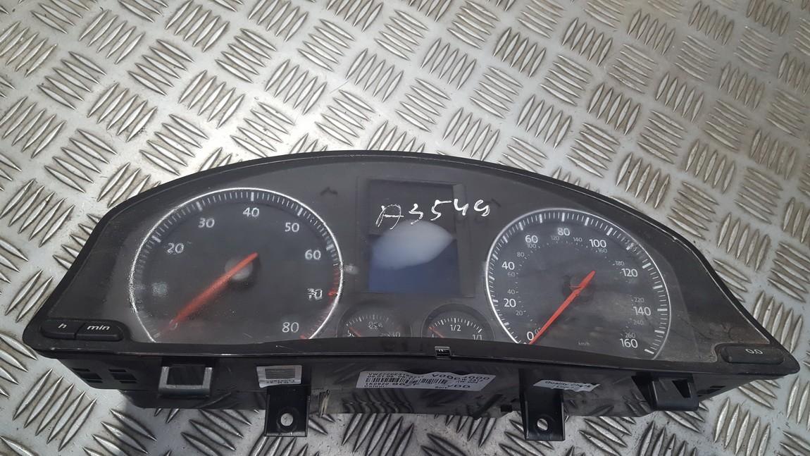 1K0920962F Volkswagen Golf 2006 Spidometras - prietaisu skydelis