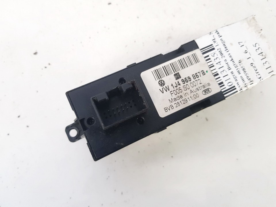 1J4959857B Volkswagen Bora 2002 Power window control (Window Regulator-Window Switch) - Thumbnail 3