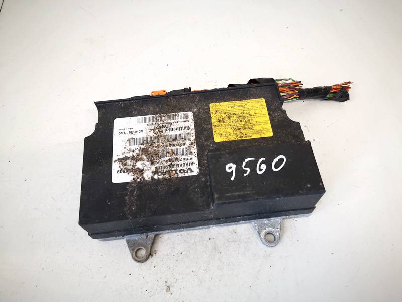 30798509 Volvo S80 2008 SRS AIRBAG KOMPIUTERIS - ORO PAGALVIU VALDYMO BLOKAS