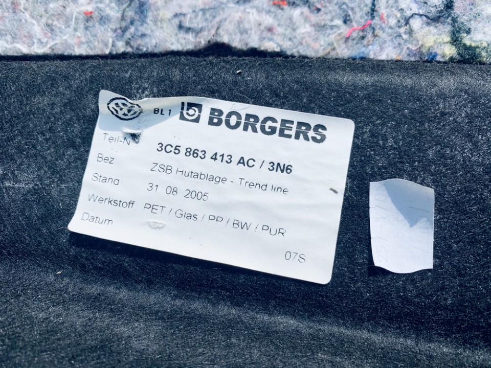 3C5863413AC Volkswagen Passat 2006 Bagāžnieka plaukts - Thumbnail 3