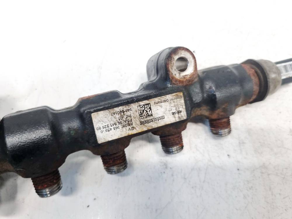 9654592680 Citroen C4 2010 RAMPA INYECTORA, Juego de inyectores de combustible - Thumbnail 4