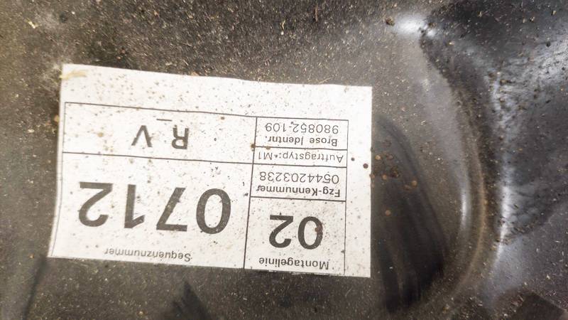 980852109 Volkswagen Passat 2005 Door winder mechanism (Window Regulator) - FRONT RIGHT - Thumbnail 3