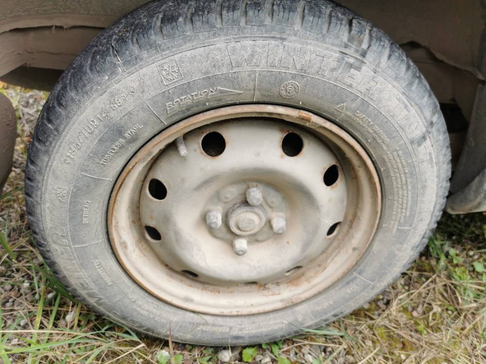 4X100 Renault Espace 1993 Juego de ruedas de hojalata R14 - Thumbnail 2